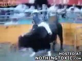 Bull Completely Destroys Rider