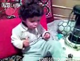 Iranian Child Smoking Opium(WARNING0