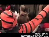 Huge Bloody Brawl on Philly Subway