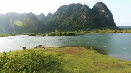 اجمل منظر طبيعي مريح للأعصاب  والاسترخاء (  ) beautiful nature with relaxing music