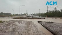 Cyclone Megan: Remote residents trapped as cyclone crosses coast