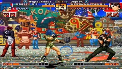 KOF 97 - Regra Chinesa vs Unpray. FT5