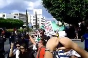 Policias golpean a Mujeres en marcha de YoSoy132