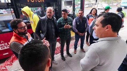 A finales de marzo quedarán listos los 62 paraderos y 15 tótems de la ruta López Mateos