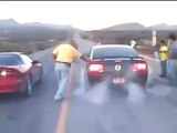 Mustang GT 2006 Turbo VS Camaro SS Supercharged