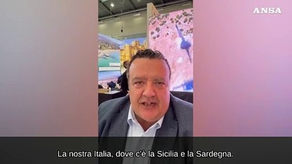 Alla Fiera di Vienna logo dell'Italia senza Sicilia e Sardegna