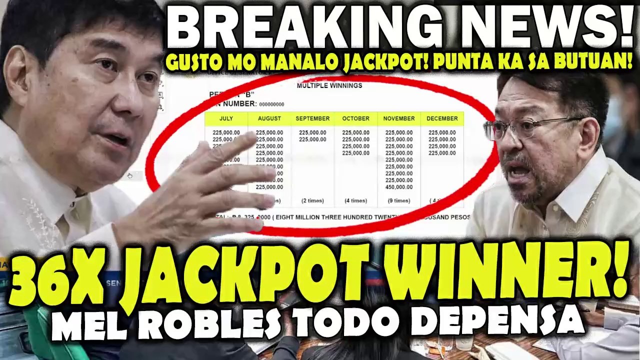 Binulgar ni Tulfo! Misteryosong JACKPOT winner nasa BUTUAN lang pala! paulit-ulit nanalo sa isang buwan