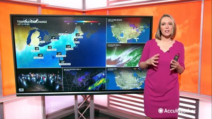 Winter returns to the East Coast