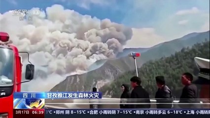 Forest fires ravage China's Sichuan