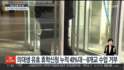 자리 떠난 의대생·전공의…의사 양성 차질 우려도