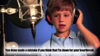 7 Year Old Raps Justin Bieber - Eenie Meenie (Cover)