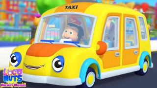 Wheels on the Taxi + More Vehicles Rhymes & Baby Songs