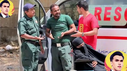 Ninja Mother On Wheel Chair Prank