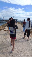 We're on our way to visit an island