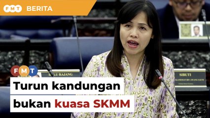 Kuasa turun kandungan media sosial bukan keputusan SKMM
