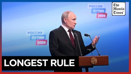 Putin secures another term as Russia's leader