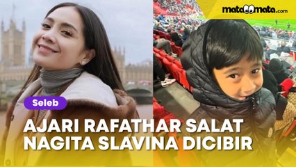 Nagita Slavina Dicibir karena Baca Contekan Salat di HP, Rafathar Belajar Langsung dari Emaknya 🙏