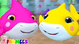 Baby Shark Doo Doo Doo + More Kids Songs & Animal Cartoon Rhymes for Children