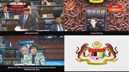 "Saya berpuasa, Yang Berhormat berpuasa, jadi sabarlah!" - Azalina