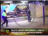 Brutal!!! Golpea a su pareja en plena calle