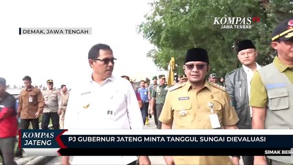 Pj Gubernur Jateng Minta Tanggul Sungai Dievaluasi