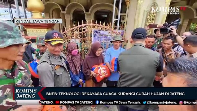 BNPB: Teknologi Rekayasa Cuaca Kurangi Curah Hujan di Jateng
