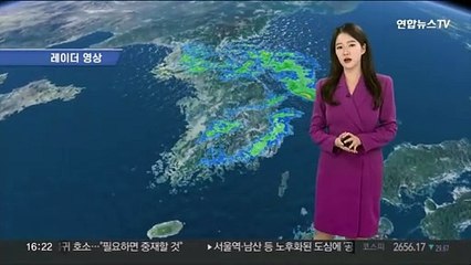 [날씨] 퇴근길 곳곳 강풍 동반 비…강원산간 20㎝ 폭설