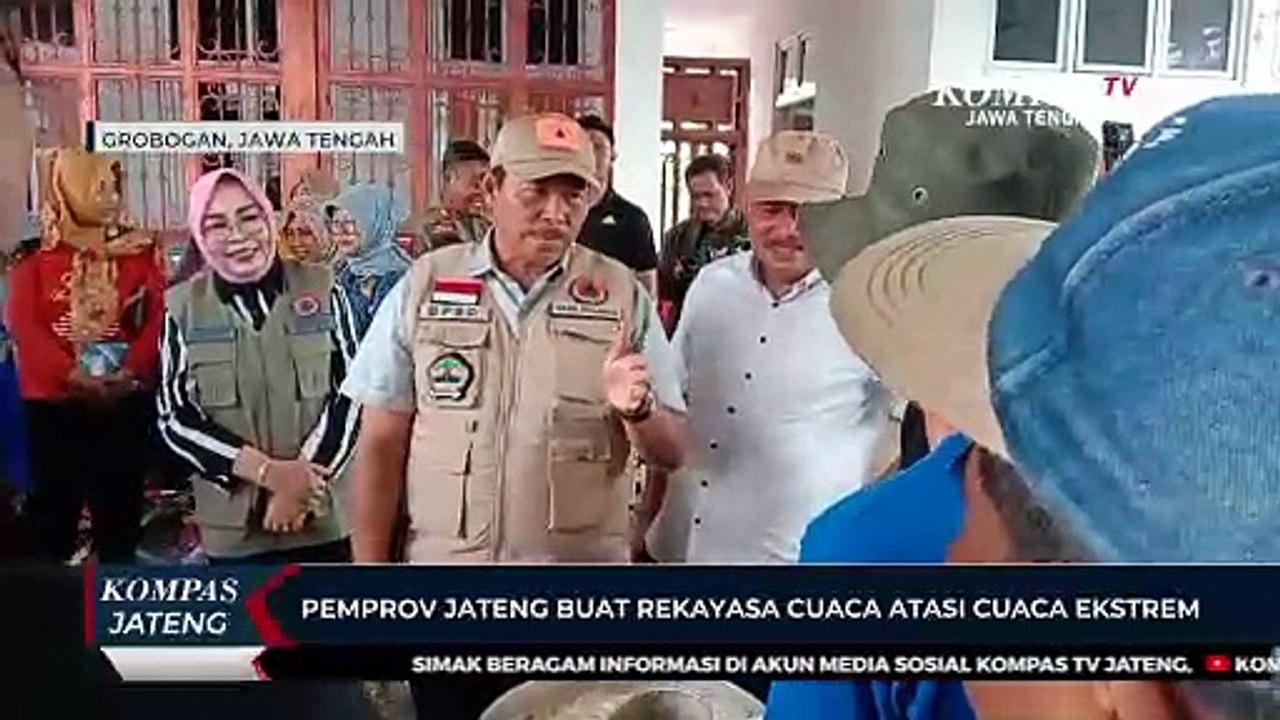 Pemprov Jateng Buat Rekayasa Cuaca Atasi Cuaca Ekstrem