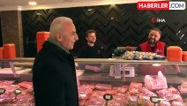 Ümraniye Belediye Başkanı Yıldırım, esnaf ziyaretlerinde bulundu
