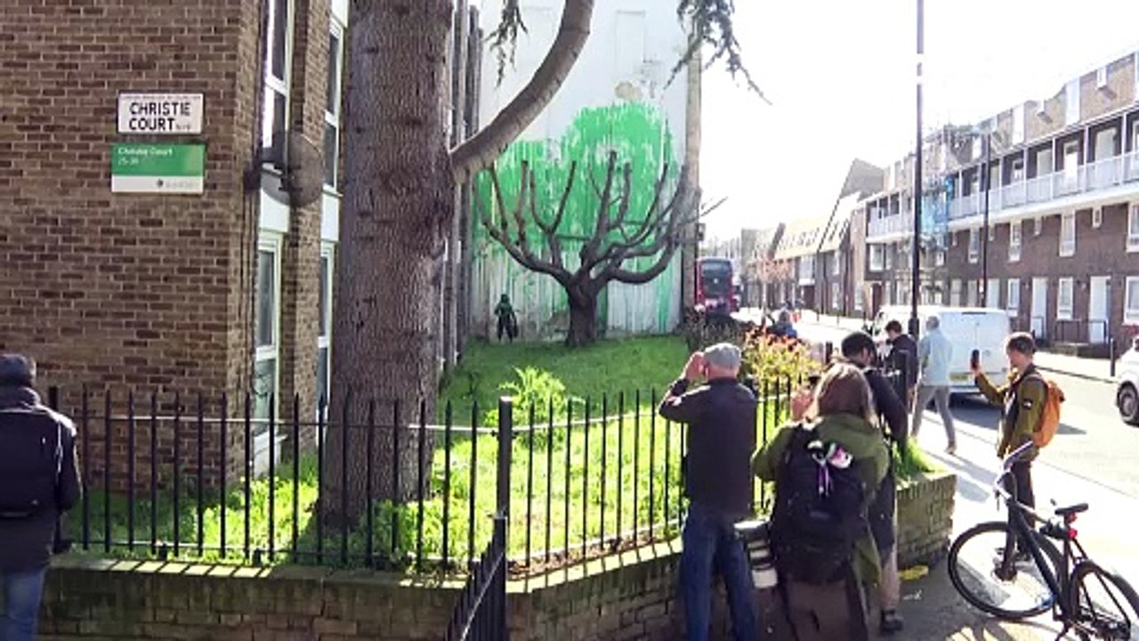 Neues Banksy-Kunstwerk in London aufgetaucht