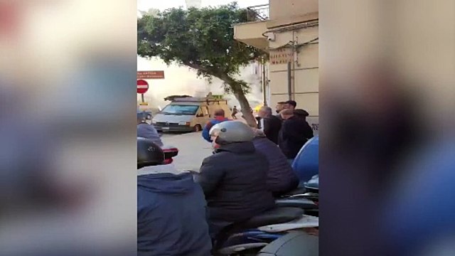 Sassaiole contro la polizia a Palermo per le vampe di San Giuseppe : feriti tre agenti