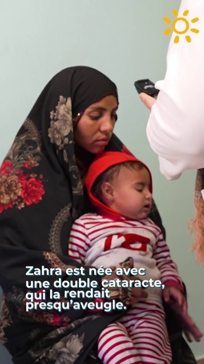 Afghanistan : la petite Zahra opérée avec succès de la cataracte