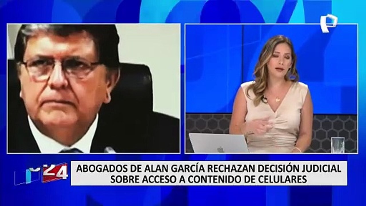 Alan García: abogados rechazan decisión del Poder Judicial para acceder a sus dos celulares