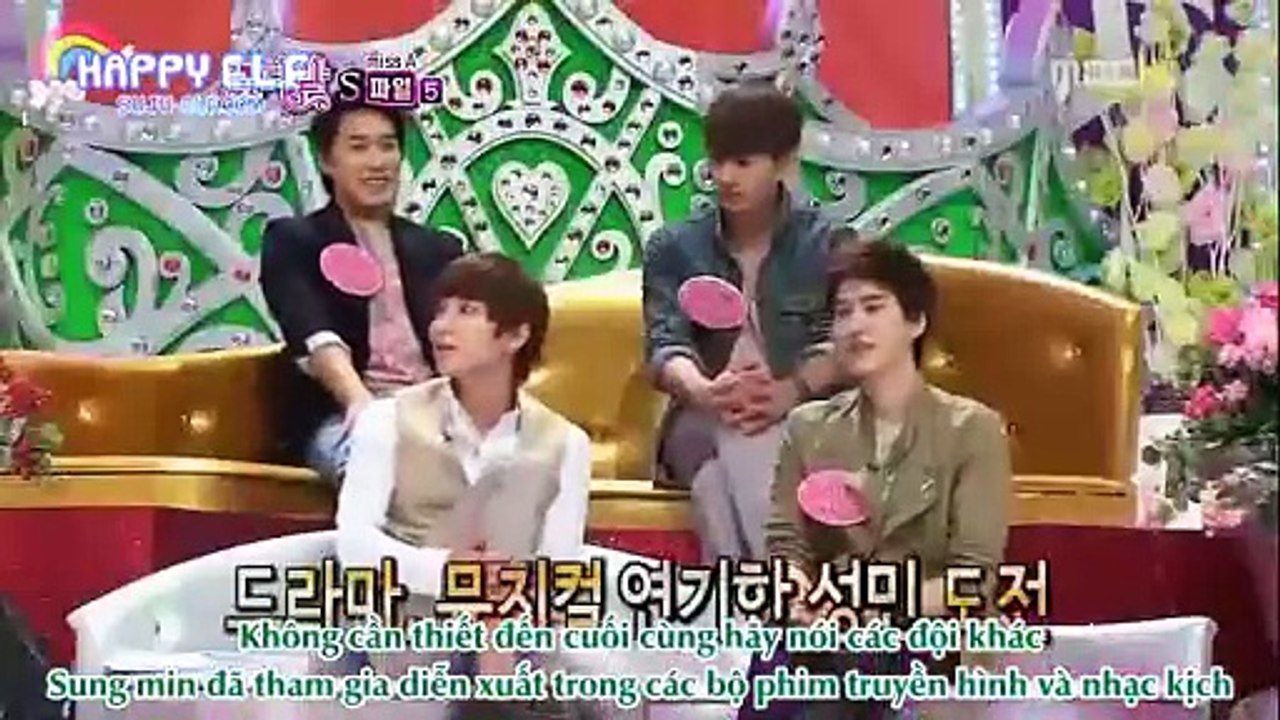 [Vietsub] [080810] Flower Bouquet (LT_ SM_ EH_ KH) part Vídeo Dailymotion