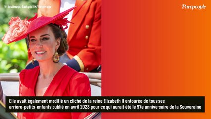 Kate Middleton, une autre photo fait polémique : de nombreuses retouches ne font aucun doute...