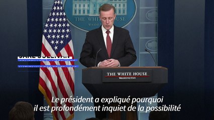Joe Biden "profondément inquiet" d'opérations israéliennes à Rafah (Maison Blanche)