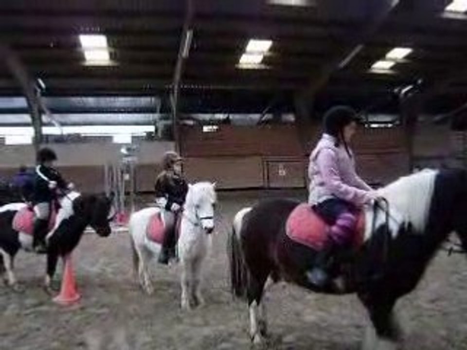 leçon à poney