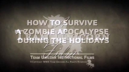 Qué hacer si hay zombies esta Navidad en casa?