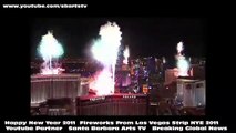 Happy New Year 2011 BEST VIDEO Las Vegas Fireworks NYE Penthouse Strip Entire Show