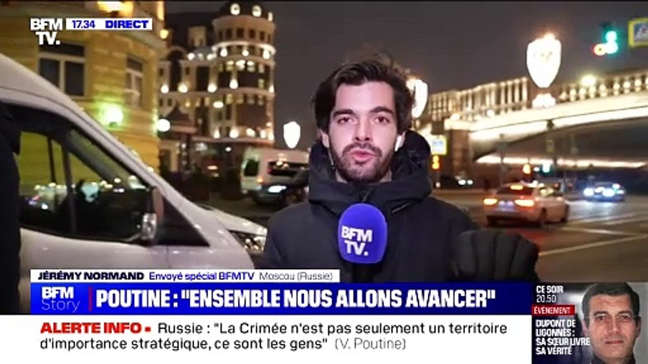 Un journaliste de BFMTV contrôlé par la police à Moscou en plein direct