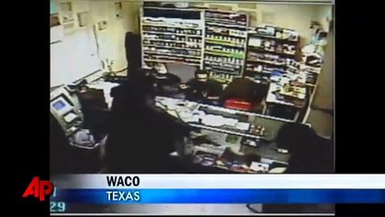 Download Video: Texas Clerk Gets in Gunfight With Robbers