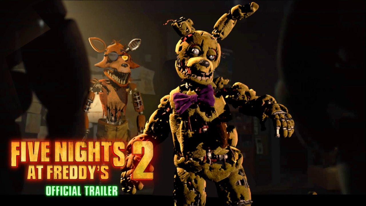 Five Nights At Freddy's 2 The Movie | Official Trailer 2024 - Vídeo ...