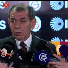 Dursun Özbek'ten yabancı hakem açıklaması