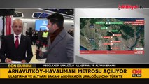 İstanbul'un yeni metrosu bugün hizmete giriyor! Bakan Uraloğlu detayları CNN Türk'te anlattı