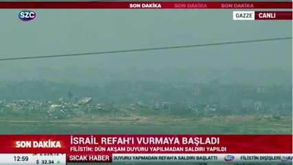 İsrail Refah'ı vurdu