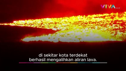 NGERI! Penampakan 'Neraka' dari Gunung di Islandia