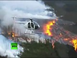 Vídeo aérea de la erupción del Volcán Kilauea en Hawaii