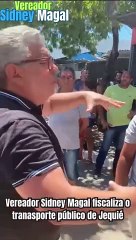 Vereador de cidade baiana denúncia problemas no transporte público