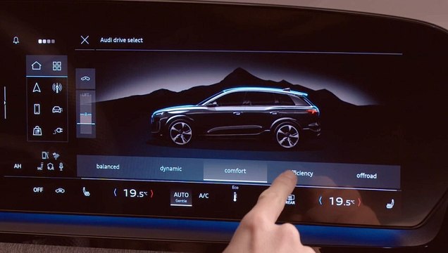 Audi Q6 e-tron quattro électrique (Intérieur)