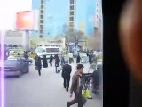Iran Tehran Valiasr  presence of riot forces in street (03/08/2011)
